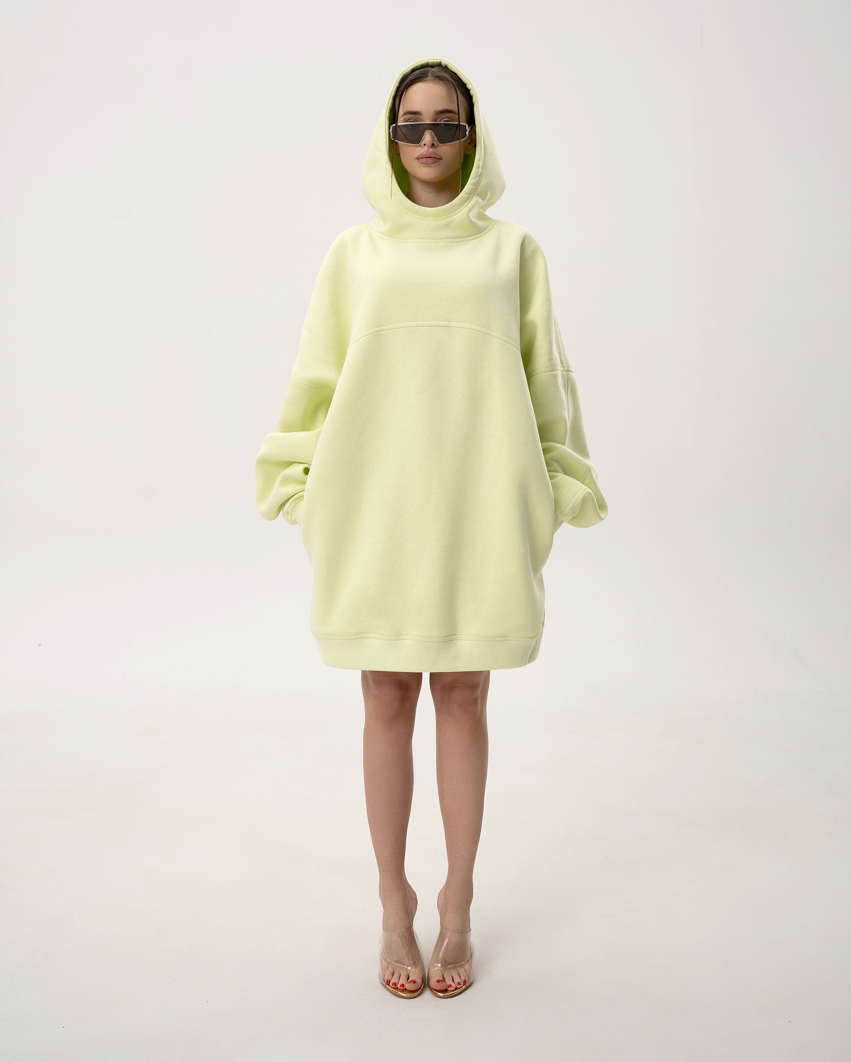 HOODIE OVERSIZE EXTENDED [LEMON]