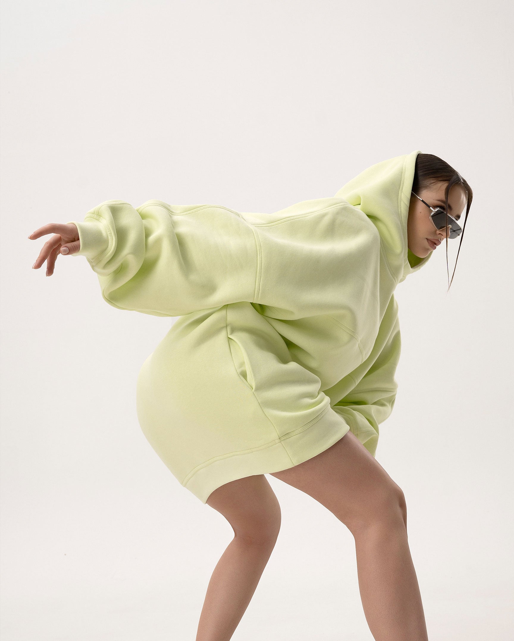 HOODIE OVERSIZE EXTENDED [LEMON]